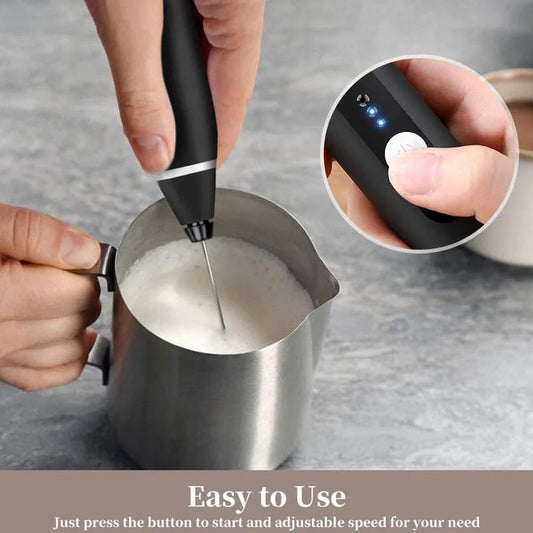Automatic 2 in 1 USB Rechargeable Coffee Beater