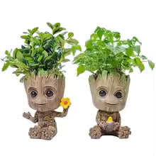 Home Decoration Crafts Miniature Model Office Desktop Display Cartoon Groot Figurines Handicrafts Decor Tree Man Ornament 5CM