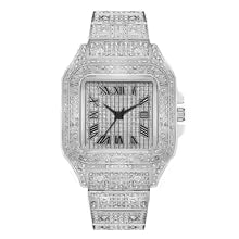 Luxury Diamond Men Women Watches Gold Watch Ladies Wrist Watch Luxury Rhinestone Unisex Bracelet Watches Female Clock 2024 New