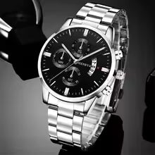 Watch Business Watches Man Clock Male Bracelet Wristwatch
